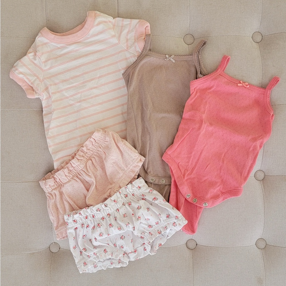 Baby girl summer clothes | 3-6 months